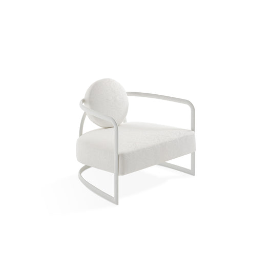 La Medusa Round Metal outdoor armchair