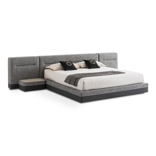 Godwin bed and bedside table